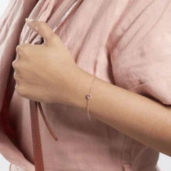 Histoire d'Or Bracelet Pavel Argent Rose Oxyde De Zirconium argent rose oxyde rose Best