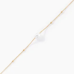 Histoire d'Or Bracelet Pearly Or Jaune Perle De Culture Sale