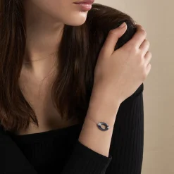 Histoire d'Or Bracelet Peer Argent Blanc Oxyde De Zirconium Discount