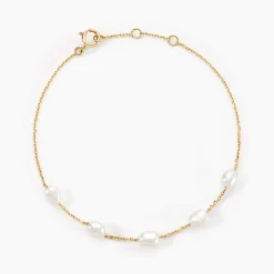 Histoire d'Or Bracelet Persephone Or Jaune Perle De Culture Discount