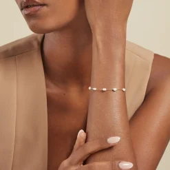 Histoire d'Or Bracelet Persephone Or Jaune Perle De Culture Discount