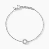 Histoire d'Or Bracelet Peytone Argent Blanc Clearance
