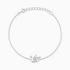 Histoire d'Or Bracelet Pila Argent Blanc New