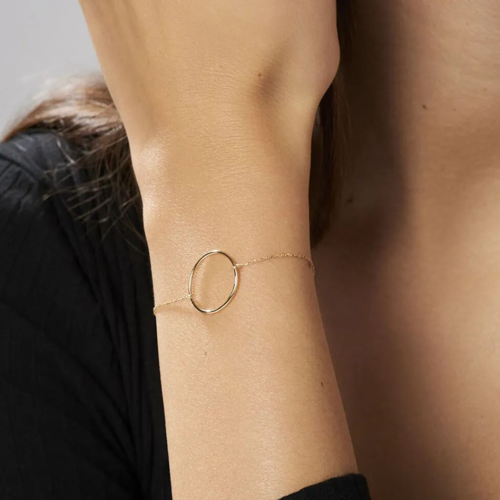 Histoire d'Or Bracelet Pink or jaune Discount