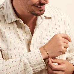 Histoire d'Or Bracelet Plaqué Or Jaune Clement