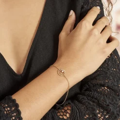 Histoire d'Or Bracelet Plaqué Or Jaune Danys Oxyde De Zirconium Discount