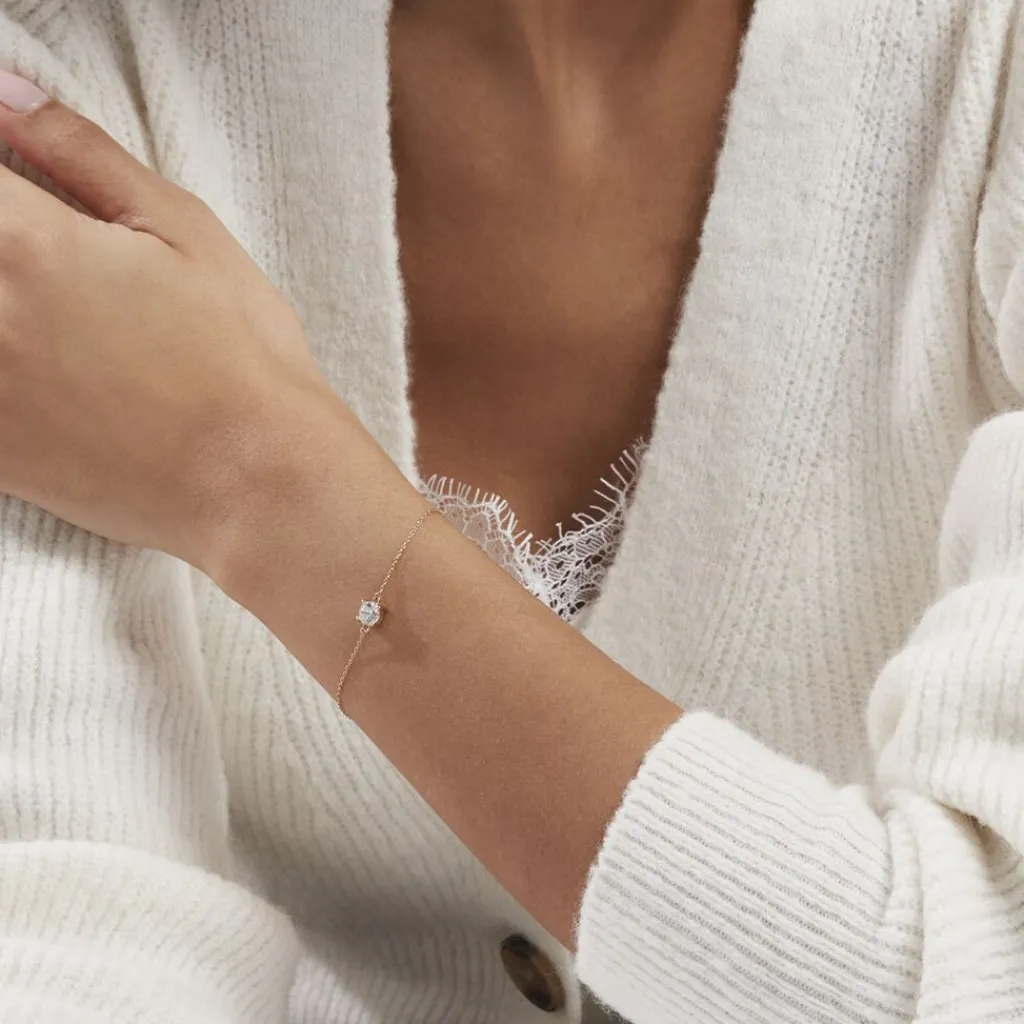 Histoire d'Or Bracelet Plaqué Or Jaune Nilay Oxyde De Zirconium plaqué or jaune oxyde Best