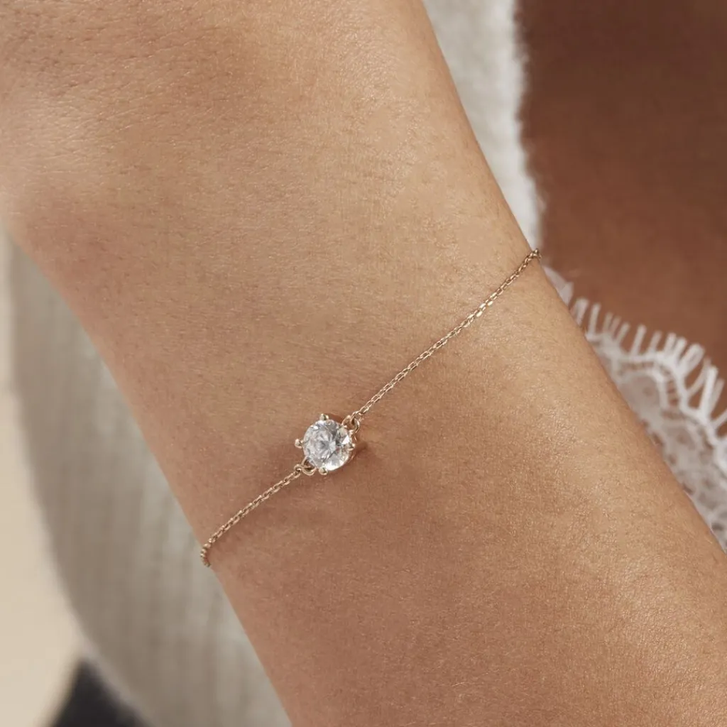 Histoire d'Or Bracelet Plaqué Or Jaune Nilay Oxyde De Zirconium plaqué or jaune oxyde Best