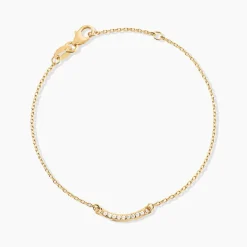 Histoire d'Or Bracelet Plaqué Or Kumb Oxydes De Zirconium Discount