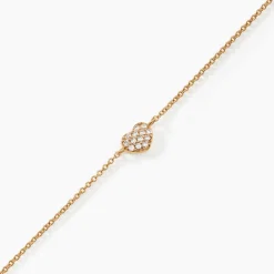 Histoire d'Or Bracelet Plaqué Or Nafissa Oxydes De Zirconium Sale