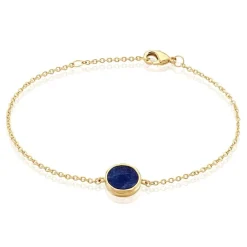 Histoire d'Or Bracelet Plaqué Or Neassasodalite Clearance