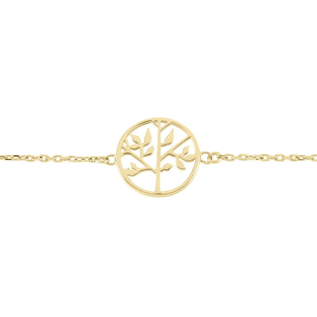 Histoire d'Or Bracelet Plaque Or Jaune Galvina Sale