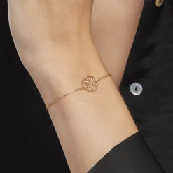 Histoire d'Or Bracelet Plaque Or Jaune Galvina Sale