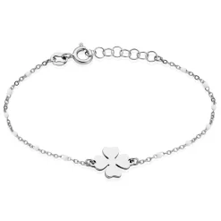 Histoire d'Or Bracelet Polka argent blanc