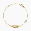 Histoire d'Or Bracelet Powoo Or Jaune Strass Online