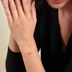 Histoire d'Or Bracelet Preeda Plaqué Or Jaune Discount