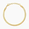 Histoire d'Or Bracelet Prestance Acier Jaune Sale