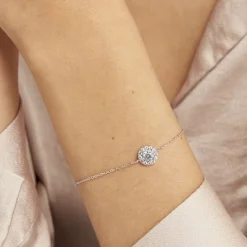 Histoire d'Or Bracelet Princess Argent Blanc Oxyde De Zirconium Sale