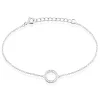Histoire d'Or Bracelet Prisco Argent Oxyde De Zirconium Sale