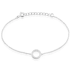 Histoire d'Or Bracelet Prisco Argent Oxyde De Zirconium Sale