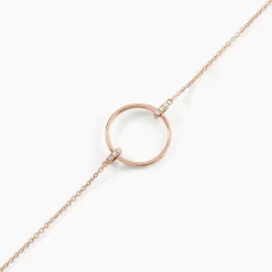 Histoire d'Or Bracelet Proserpine Or Rose Diamant Best