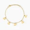 Histoire d'Or Bracelet Querida Pampilles Acier Jaune Outlet
