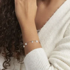 Histoire d'Or Bracelet Ragavi Argent Blanc Hot