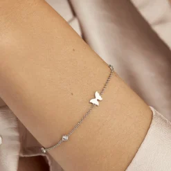 Histoire d'Or Bracelet Rana Argent Blanc Oxyde De Zirconium Discount