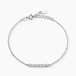 Histoire d'Or Bracelet Rio Tennis De Zirconium argent blanc oxyde Discount