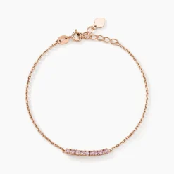 Histoire d'Or Bracelet Rio Tennis Argent Rose Oxyde De Zirconium argent rose oxyde rose New