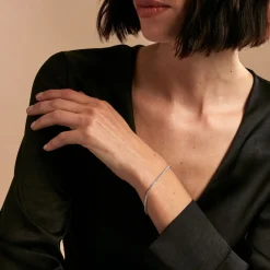 Histoire d'Or Bracelet River Or Blanc Diamant Clearance