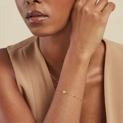 Histoire d'Or Bracelet Romancya Or Jaune Clearance