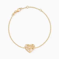 Histoire d'Or Bracelet Romée Plaqué Or Jaune Oxyde De Zirconium Best