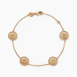 Histoire d'Or Bracelet Rosae Plaque Or Jaune Sale