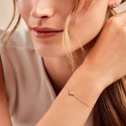 Histoire d'Or Bracelet Rosalite Or Jaune Nacre or jaune nacre blanche New