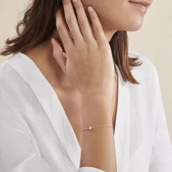 Histoire d'Or Bracelet Rossana argent rose turquoise blanche Outlet