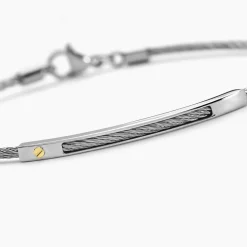 Histoire d'Or Bracelet Royan acier bicolore Hot