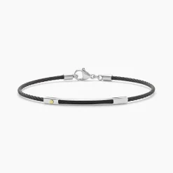 Histoire d'Or Bracelet Royan Acier Tricolore acier blanc Sale