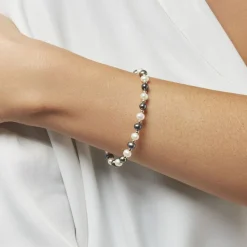 Histoire d'Or Bracelet Saida Or Jaune Perle De Culture New