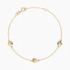 Histoire d'Or Bracelet Sakura Love Or Jaune Discount