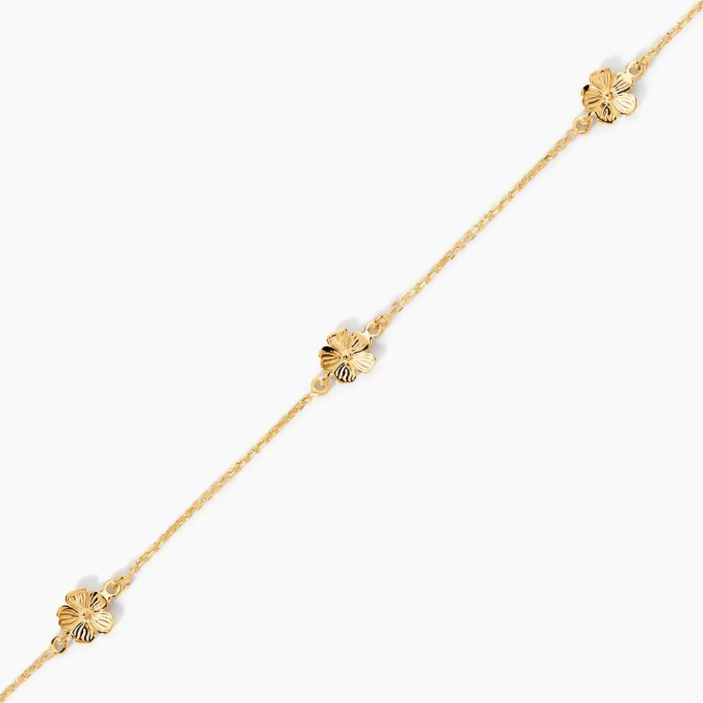 Histoire d'Or Bracelet Sakura Love Or Jaune Discount