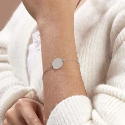 Histoire d'Or Bracelet Salematou Argent Blanc Discount