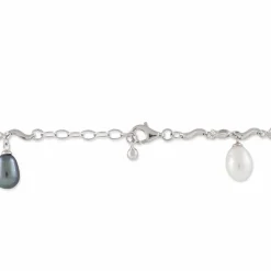 Histoire d'Or Bracelet Salomee Argent Blanc Perle De Culture Best