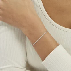 Histoire d'Or Bracelet Saman Argent Blanc