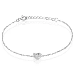 Histoire d'Or Bracelet Samia Argent Blanc Oxyde De Zirconium Sale