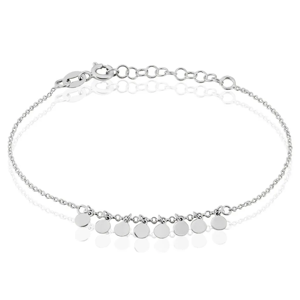 Histoire d'Or Bracelet Savahna Argent Blanc Discount