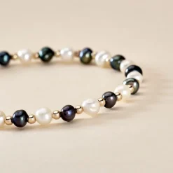 Histoire d'Or Bracelet Selsabile Or Jaune Perle De Culture Online