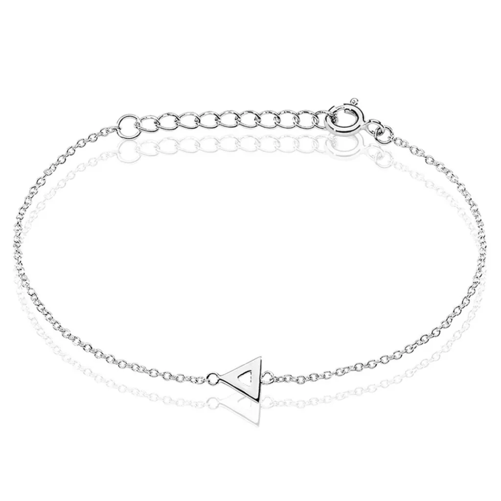 Histoire d'Or Bracelet Severine Argent Blanc Outlet