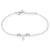 Histoire d'Or Bracelet Sevinc Argent Blanc Outlet