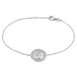 Histoire d'Or Bracelet Shaia Argent Blanc